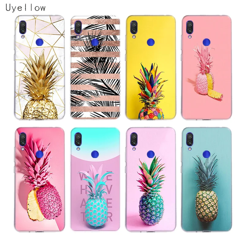 

Uyellow Pineapple Phone Case For Redmi S2 Note 4 5 6 7 8 Pro 5 5A 5P 6 6A 7A Y3 For Xiaomi A1 A2 A3 F1 8 lite 9 SE Trend Cover