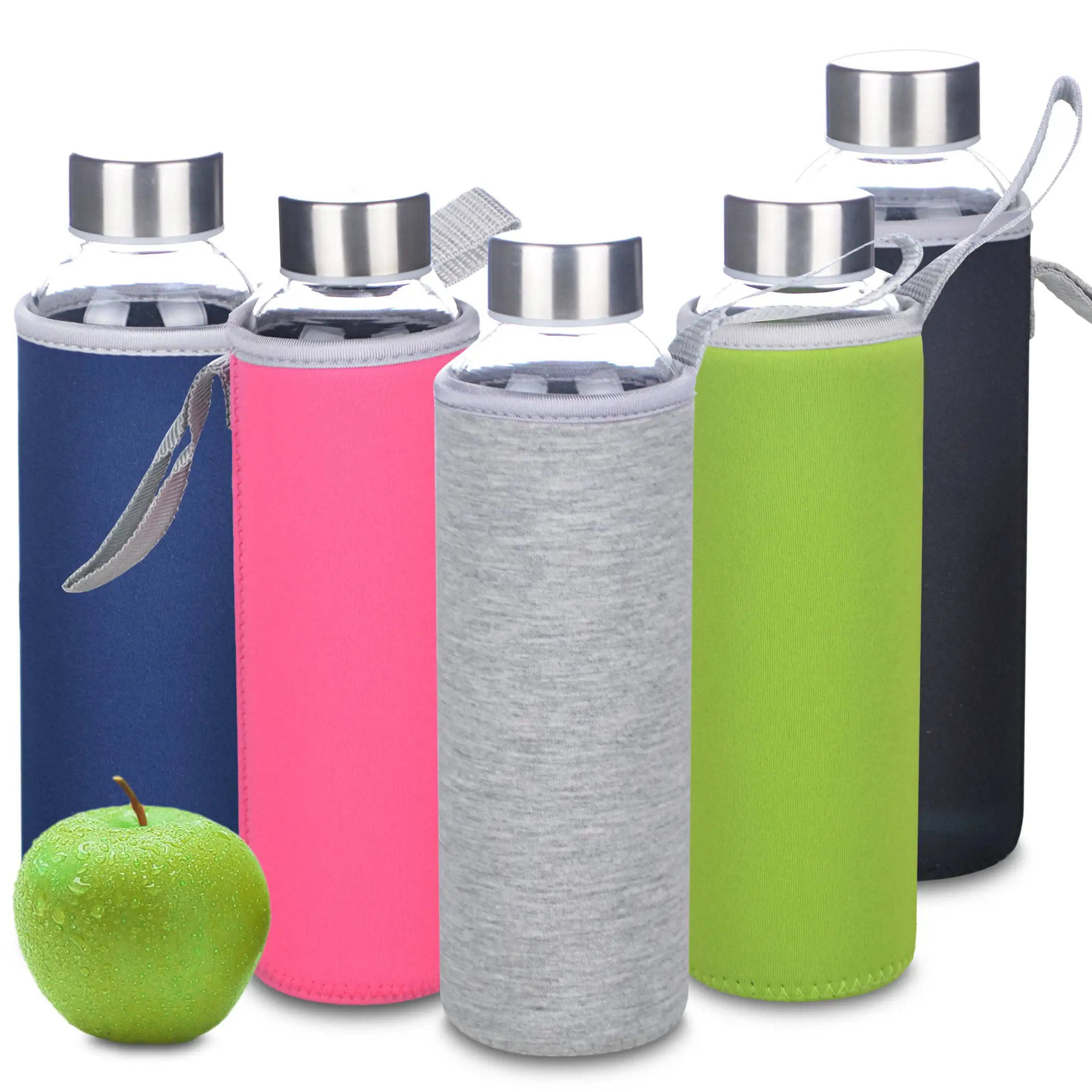 Lots 500ml Multicolored Heat Resistant Travel Tumbler Drink Bottle W