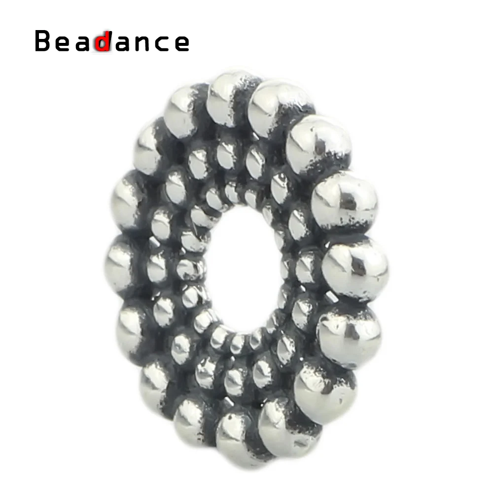 Бусины Beadance из стерлингового серебра в форме солнца подходят для европейского