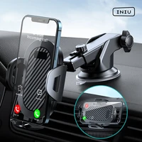 INIU Sucker Car Phone Holder Mount Stand GPS Telefon Mobile Cell Support For iPhone 13 12 11 Pro Max X 7 8 Xiaomi Huawei Samsung 1