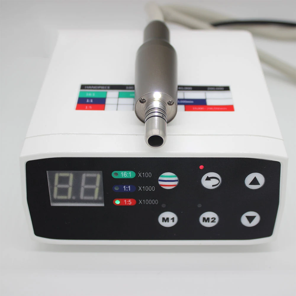 dental equipment dental micro motor kit contra angle 20:1 hand piece low speed 1:5 and 1:1 quick change handpiece