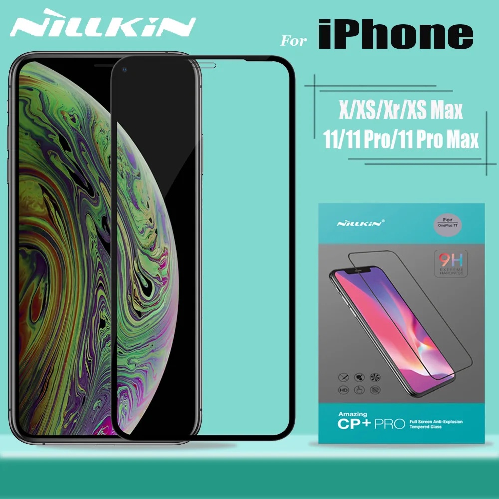 Защитное стекло Nillkin закаленное 2.5D для iPhone 11 Pro Max X Xr Xs Max|Защитные стёкла и плёнки| |