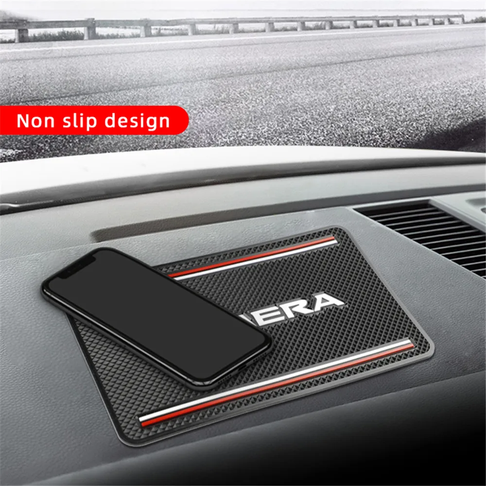 Car Anti-Slip Mat Dashboard Sticky Pad Non-slip Mat Holder for Nissan Almera G15 N16 Car-Styling Accessories