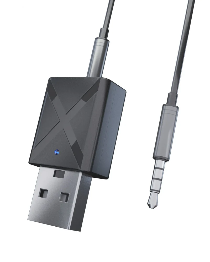 

Bluetooth 5.0 Audio Receiver Transmitter 3.5mm AUX Jack Stereo For TV PC Car USB Wireless Adapter