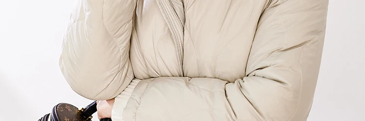 AYUNSUE пуховик на белом утином пуху, женское длинное пуховое пальто, зимний осенний светильник, пуховик, одежда, Doudoune Femme Hiver KJ3595