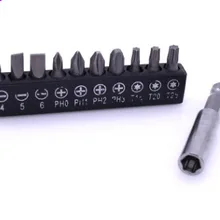 Универсальный гибкий вал 10 Б разрядный из пасти Аккумуляторная дрель с помощью отвертки набор для всей поверхности головы напрямую от производителя продажи Биты