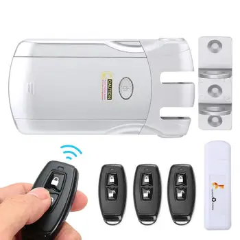 

Wireless Keyless Lock WAFU HF-018 Smart Wireless Remote Control Home Security Keyless Bluetooth Electric Door Lock smart lock