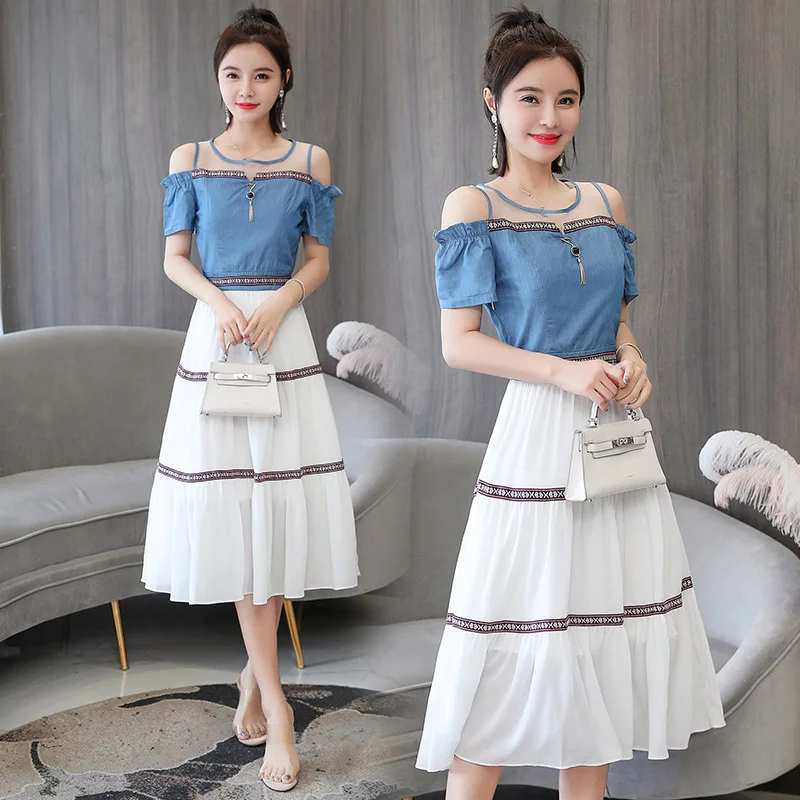 

Very Fairy of France Non-mainstream Dress Summer Wear for Women New Style Popular WOMEN'S Dress Chiffon France fu gu qun Yamamot