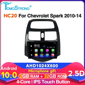 

2.5D+IPS car Multimedia stereo player for CHEVROLET Spark Beat M300 2010 2011 2012-2014 USB FM SWC navigation free mic