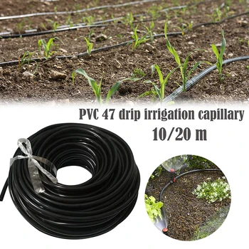 

10m/20m Watering Hose 4/7 mm Garden Drip Pipe PVC Hose Irrigation System Watering Systems for Greenhouses