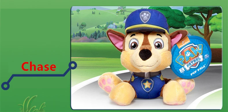 Paw patrol детский мультяшный полный набор плюшевых кукол, хотите, чтобы команда, набор, мультяшная кукла, детские игрушки, подарки