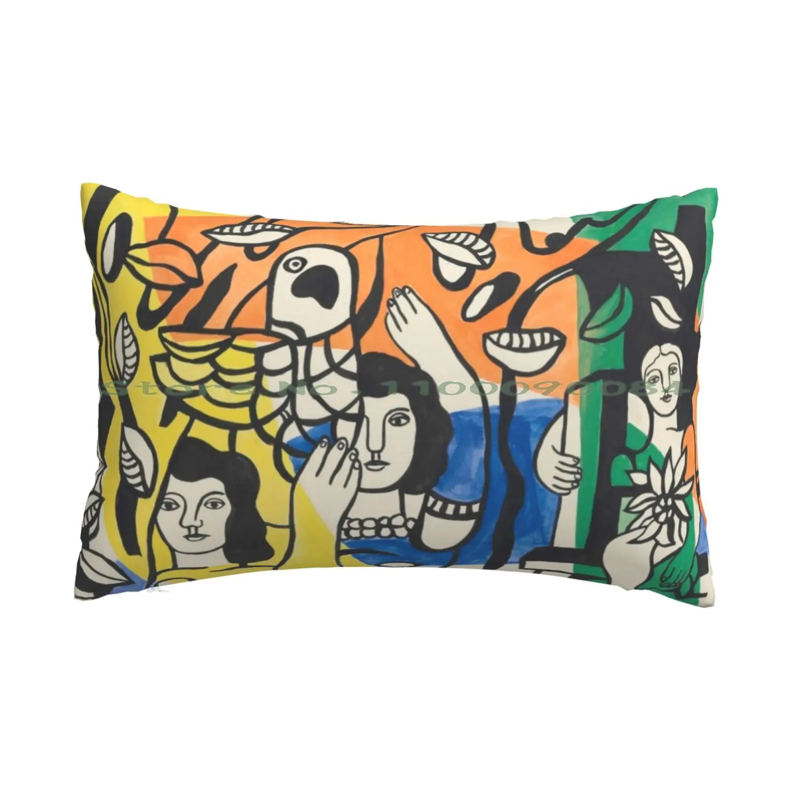 Fernand Leger Les Femmes Au Perroquet Federa 20X30 50*75 Divano Camera Da Letto Rainbow Blitz Spedizione Rainbow Dash My Little