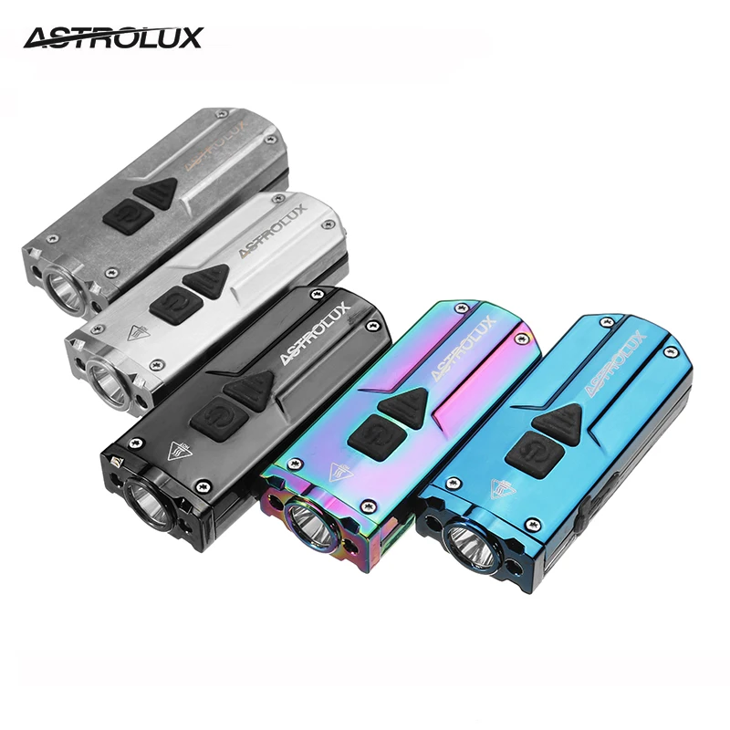 Астролюкс 350LM USB светодиодный фонарик миниатюрный для ключей из нержавеющей