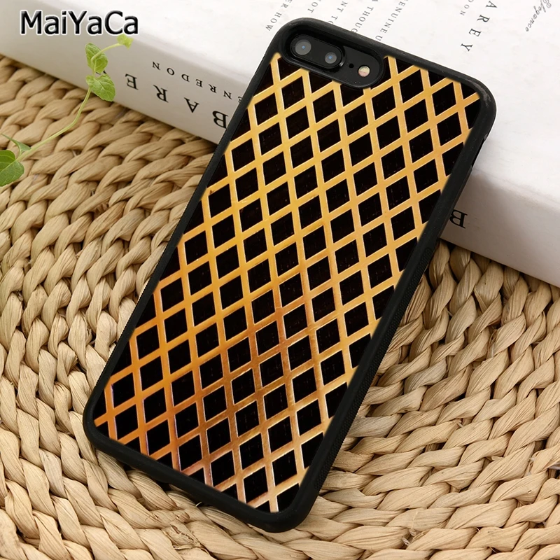 MaiYaCa золотой и черный квадратный чехол для телефона iPhone 14 X XR XS 11 12 13 Pro MAX 5 6 7 8 Plus
