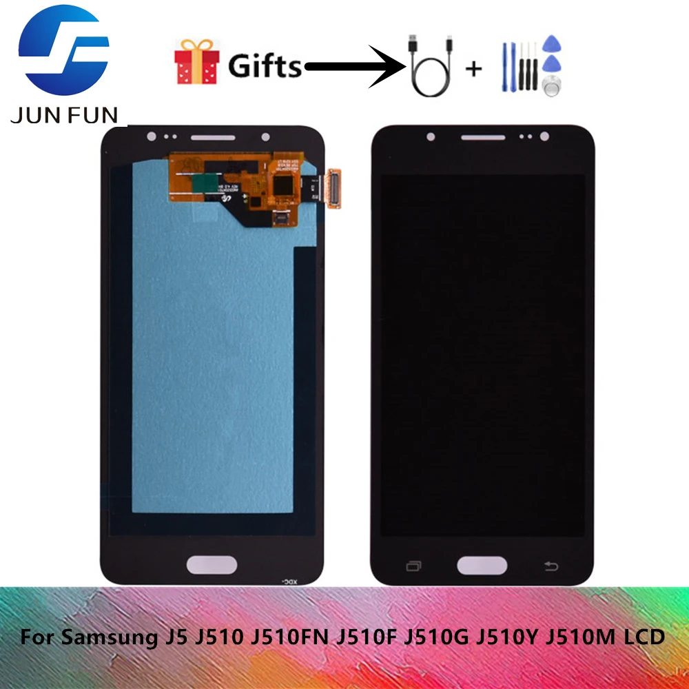 ЖК-дисплей для Samsung Galaxy J5 2016 с цифровым преобразователем сенсорного экрана в