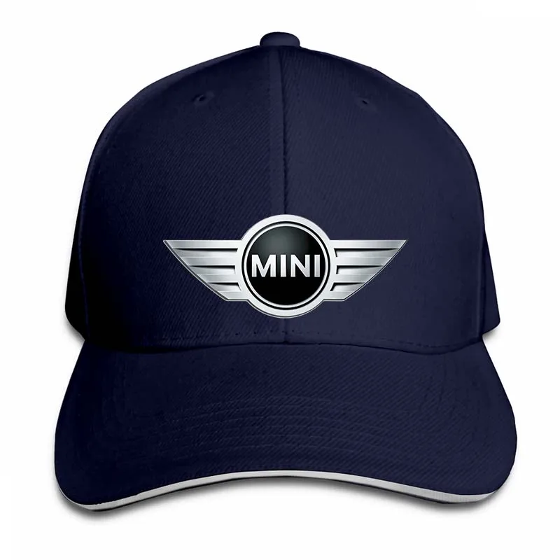 Mini Cooper, автомобильная спортивная бейсболка для мужчин и женщин, Кепка для водителя грузовика, модная Регулируемая Кепка - Цвет: 2-Navy