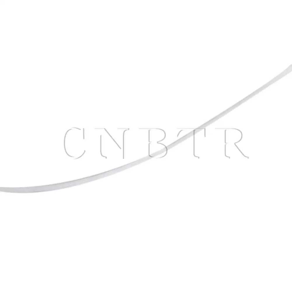 CNBTR 0.5mm White Strength Roll of Bead Craft Stretchy String Thread Cord 60m