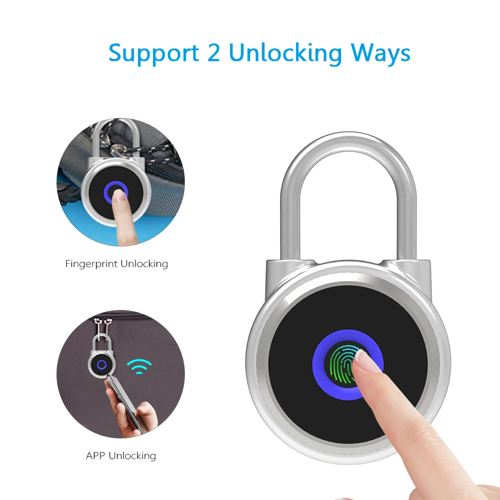 Новый замок отпечатков пальцев BT с APP &amp Fingerprin IP65 водонепроницаемый