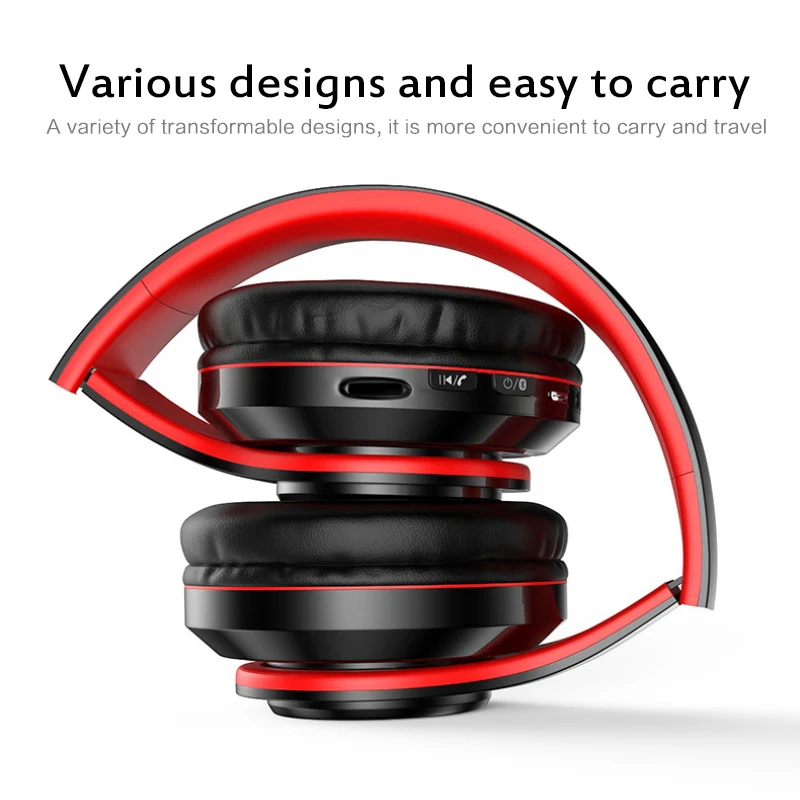 tws Magic Array Bluetooth headphone headset with mircophone heavy bass earphone for phone computer general motion folding earbud