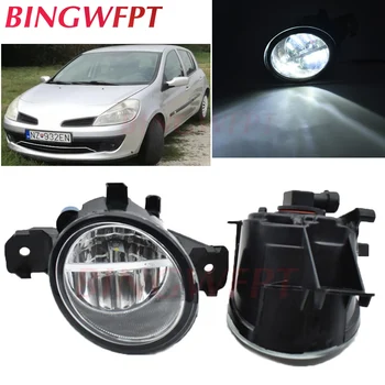 

2PCS (right + left) Oval LED Fog Lights H11 Halogen lamps For Renault Clio 3 BR0/1, CR0/1 Hatchback 2005-2015
