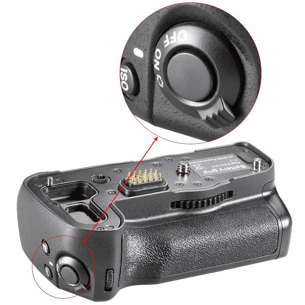 JINTU Multi-Power Vertical Battery Grip Pack Holder for Pentax K-3 K3 DSLR Camera AS D-BG5 work with D-Li90 or AA battery