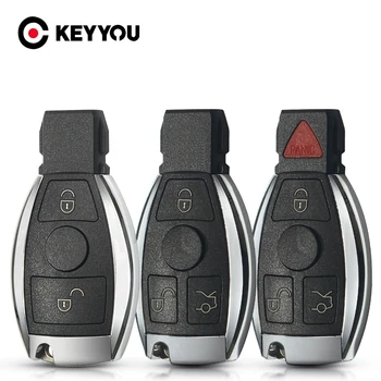 KEYYOU 2/3/4 pulsanti Smart Remote Car Key Shell Case per Mercedes Benz anno 2000 supporta la classe NEC E BGA A C E S originale