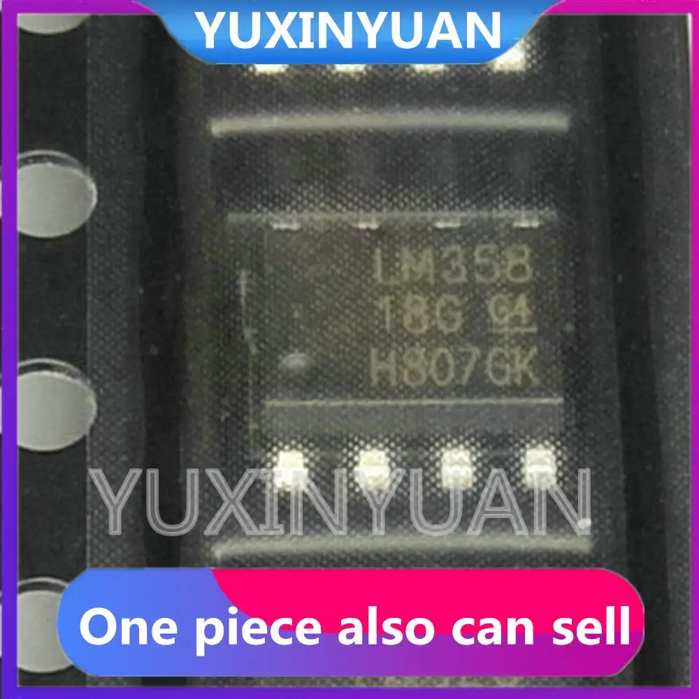 10pcs/lot LM358DR SOP8 LM358 SOP LM358DT SOP-8 SMD LM358DR2G new and original IC | Электронные компоненты и