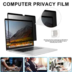 Ноутбук конфиденциальности экран фильтр Защитная пленка протектор Прочный для Бизнес офиса FKU66