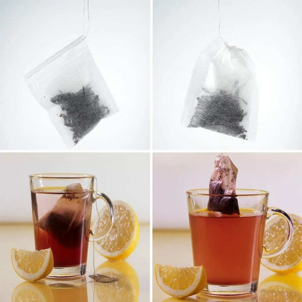 Disposable Tea Bags Paper 1000/2000Pcs for Loose Tea with String Heal Seal Infuser Coffee Empty