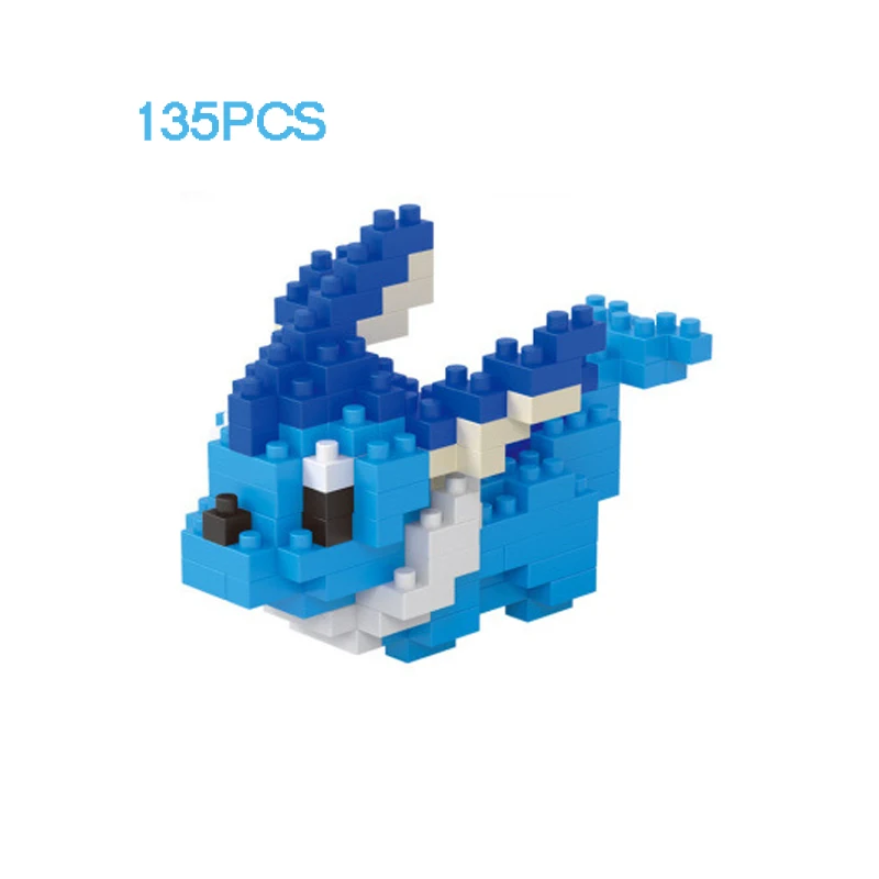 Игра изображение poke микро алмазный блок Чаризард лапрас драконит Blastoise Venusaur Snorlax Mewtwo flarion Onix nanobricks toys