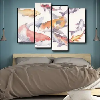 

Chinese Painting More Than Every Year Canvas Painting Art Wall Pictures Posters Prints for Living Room Home Decor No Framed