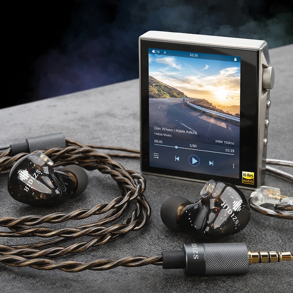 Наушники Hidizs MS1 Rainbow внутриканальные Hi Fi Аудио Проводные Аудиофильные