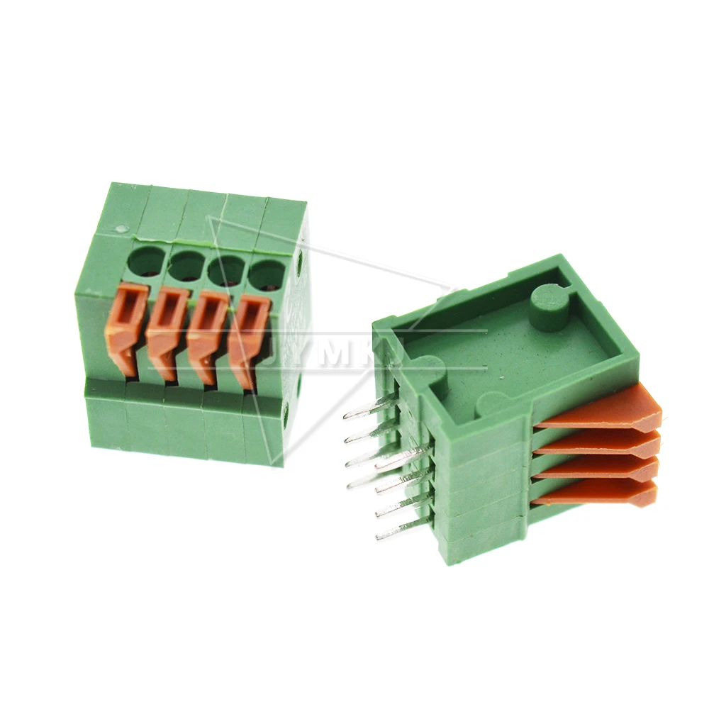 5 шт. KF141V 141V 2 54 мм Pitch PCB прямые разъемы 2/3/4/5/6/7/8/9/10 Pin пружинный Бесконтактный медный