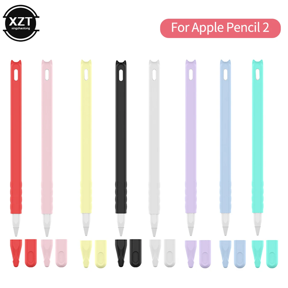 

New Case For Apple Pencil 2nd Generation For Apple Pencil 2 Accessories Holder Premium Silicone Cover Sleeve For iPad