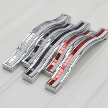 Ao si Кен ручка шкафа жемчужный блеск тонкое сверло современный минималистский с тусклой полировкой, Инь(железная Гуаньинь) shan с украшением в виде кристаллов Европейский Стиль ручка ящика фа