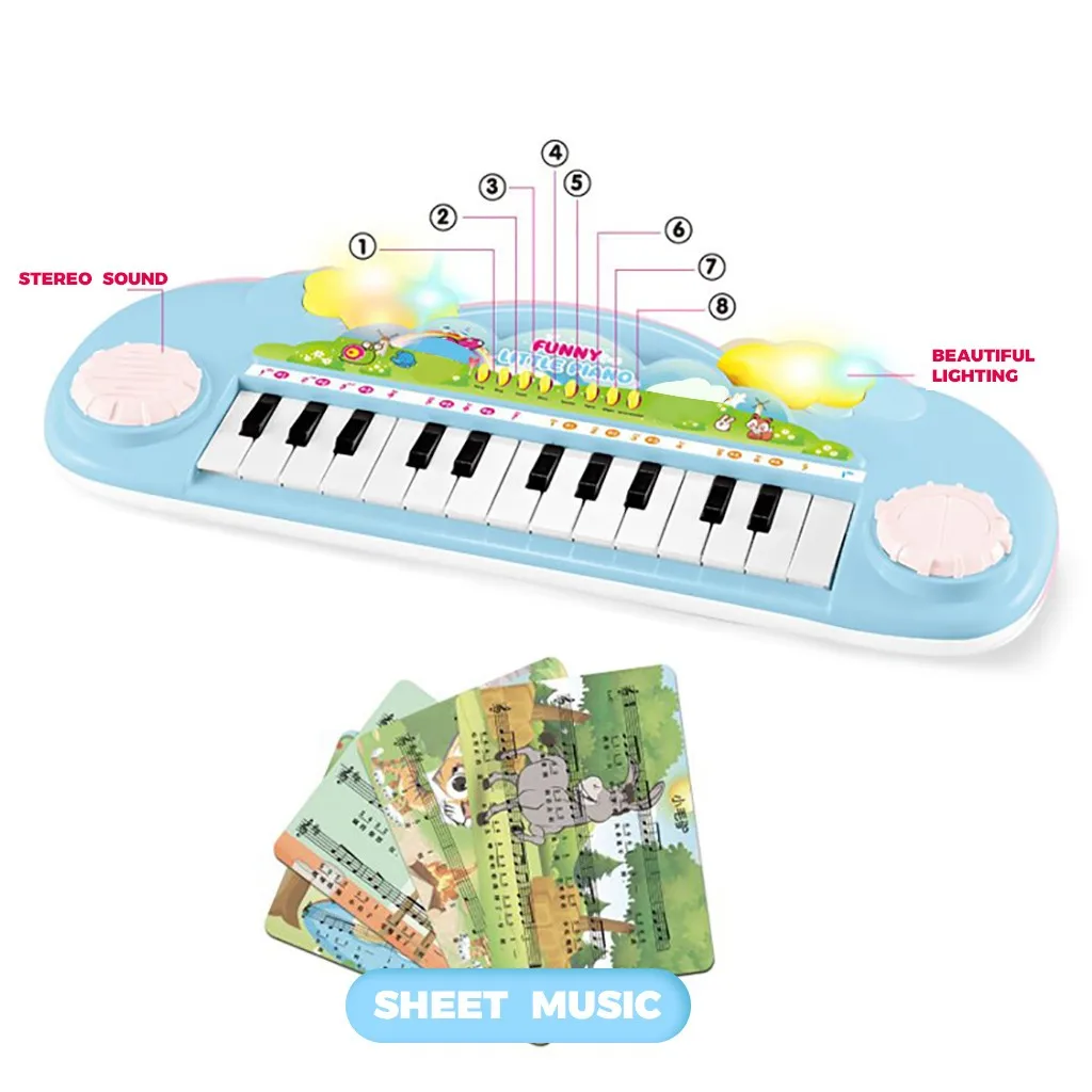 Детское пианино игрушка Мульти-Функция детские музыкальные электронные игрушки