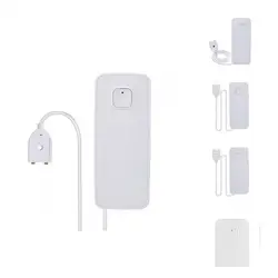 Détecteur de fuite d'eau WiFi pour la maison, alarme de sécurité créative et sensible 