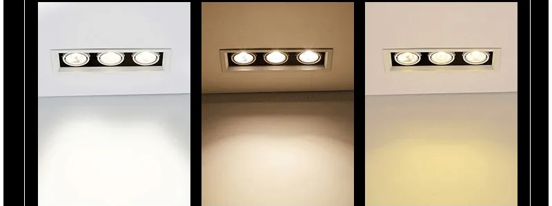 斗胆灯COB双头射灯led嵌入式长方形筒灯格栅吊顶cob豆胆灯单头10W-tmall_07