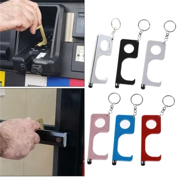 

Touch Screen Pen Key Anti Contact Door Opener Open Door Anti Touch Key Press Elevator Tool Hygiene Hand Antimicrobial