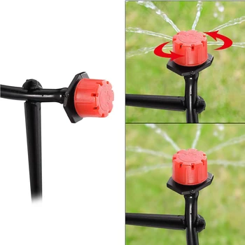 

Drip Irrigation Kit System 1/4 Inch Distribution Tubing Irrigation Sprinkler System Kit Random Color