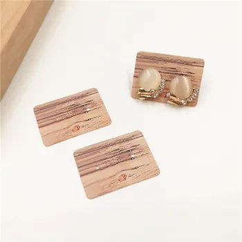

50pcs 3.5x 2.5cm Mini Lovely Earrings/Ear Nails Price Label Card DIY Handmade Fashion Jewelry Display Card