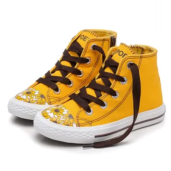 

Children's Shoes 2019 Spring Autumn Kids Canvas Shoes Girls Boys Canvas Shoes High-Quality Anti-Slip Comfortable Soft Shoe