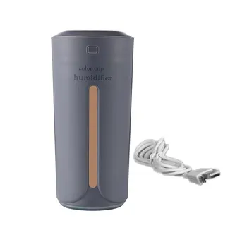 

LED Colorful Light Ultrasonic Home Office Desktop Car Humidifier Portable Air Diffuser Purifier Freshener Atomizer