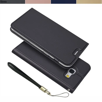 

Wallet Case for Samsung Galaxy A5 2017 A520F A5200 Drop-proof fold Phone Case Magnetic attraction Ultra-thin Matte Touch