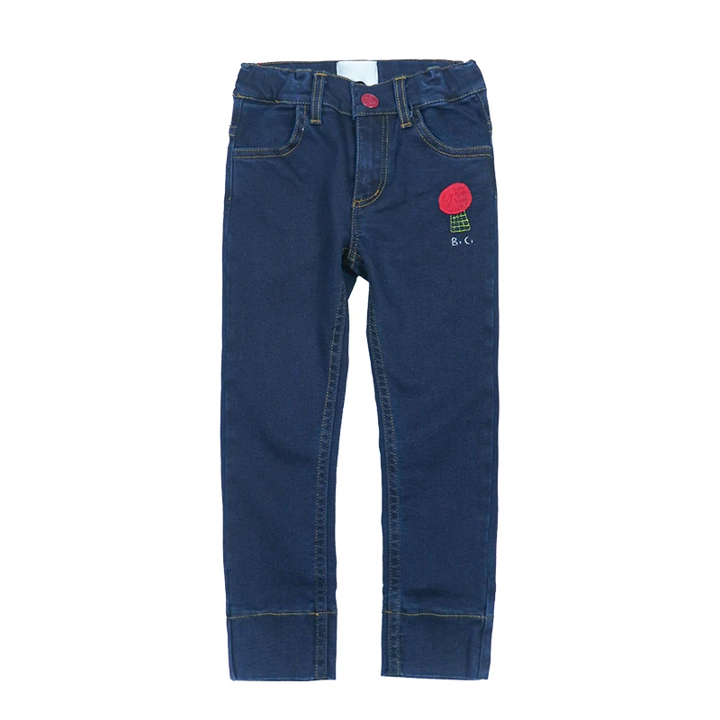 BC/ г., Новые осенне-зимние штаны для мальчиков и девочек детские джинсы повседневные штаны