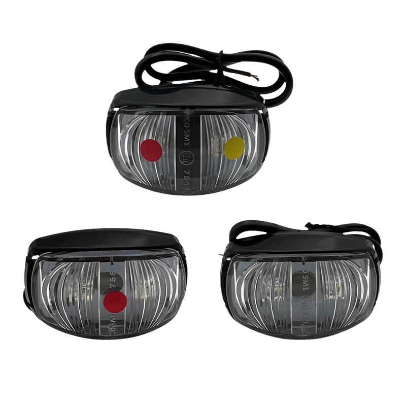 CVP LED Outline Side Marker Lamps Clearance Front Rear Trailer Lights E11 Approved RV Parts Camper Accessories Caravan Com