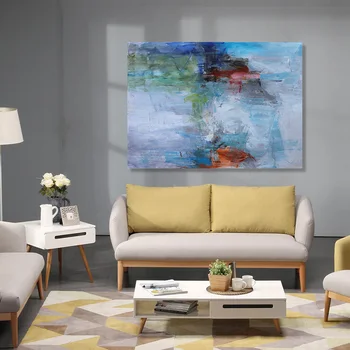 

Hand Painted modern art No Framed Abstract Handed Painting Printed painting Oil Painting sea Home Decor Wall Art Picture