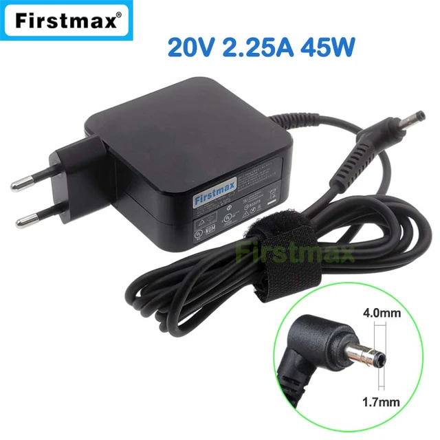 US 20V 3.25A 65W 4.0*1.7mm Laptop Charger For Lenovo IdeaPad 330s 320  100-15 B50-10 YOGA 710 510-14ISK Redmibook 14 13 Adapter - AliExpress