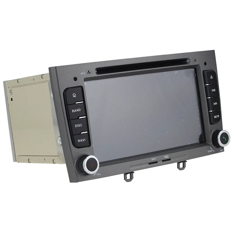 Perfect 7" IPS Android 9 4G RAM Special Car DVD Stereo Navigation for Peugeot 408 & 308 with GPS RDS 4G SWC Rearview Free Map camera 3