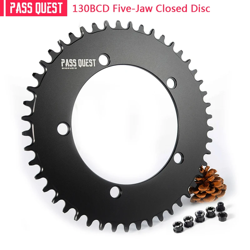 Pass Quest 130Bcd Bici Da Strada Disco Chiuso Monolitico 58T Catena Per Bicicletta/Pignone Sram Manovella Red Apex 3550